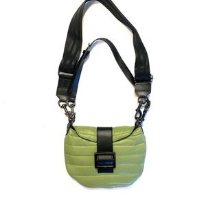 Think Royln Puffer Crossbody Bag Olive Green. NWOT
